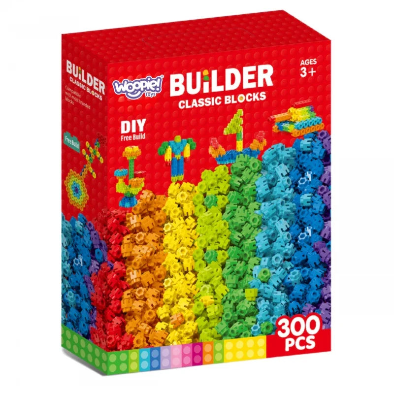 WOOPIE Kreatywne Klocki Konstukcyjne 300 el. - zabawki-dla-dziewczynki