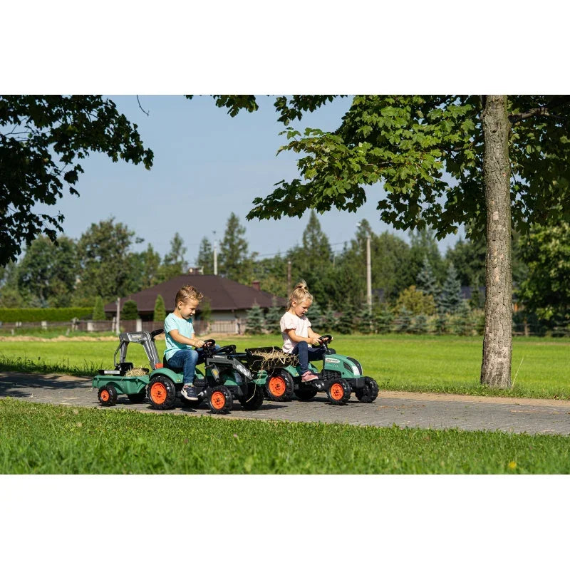 Traktor koparko-ładowarka FALK Farm Lander dla maluchów 2–5 lat - zabawki-dla-dziewczynki