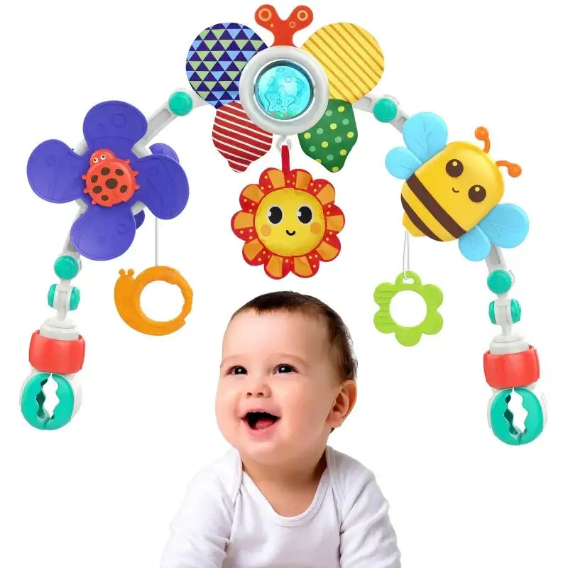 WOOPIE BABY pałąk z miękkimi zabawkami do wózka  - zabawki-dla-dziewczynki