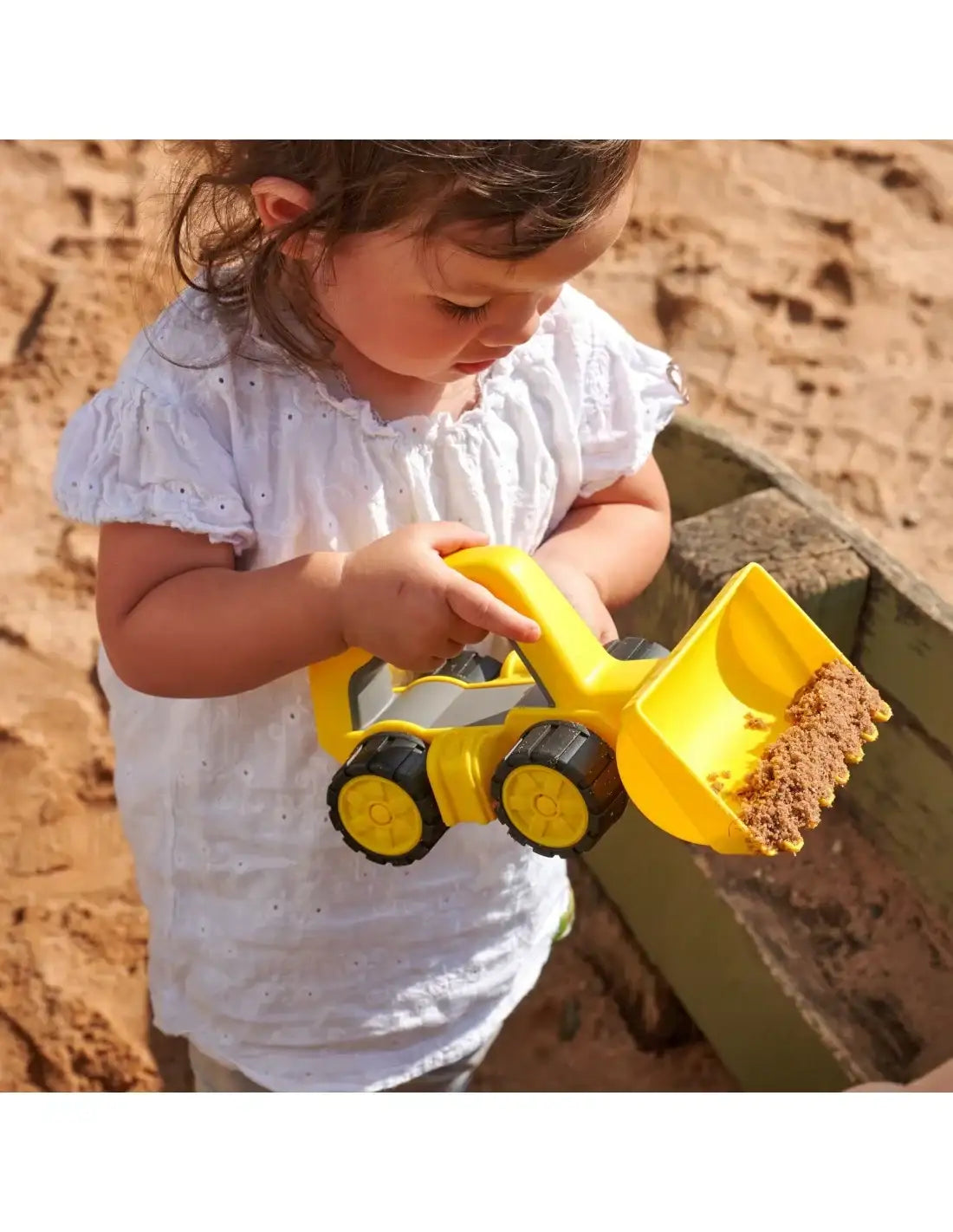 Koparka dla dzieci do piaskownicy BIG Power Worker Griffy - zabawki-dla-dziewczynki