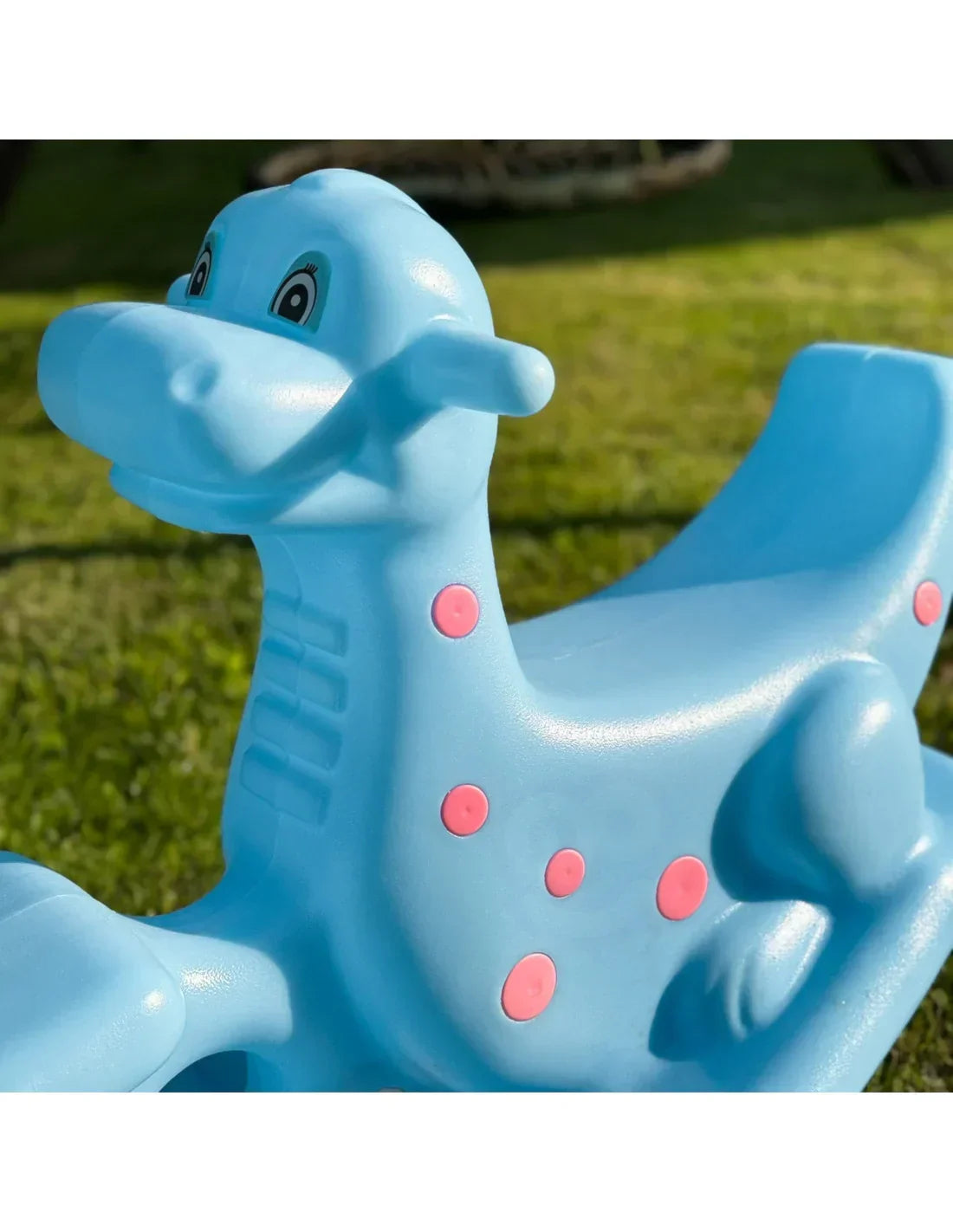 WOOPIE bujak dla dzieci Dino w kolorze jasnoniebieskim - zabawki-dla-dziewczynki