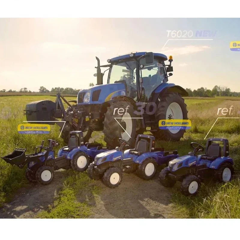Traktor na pedały FALK New Holland zabawka dziecięca - zabawki-dla-dziewczynki