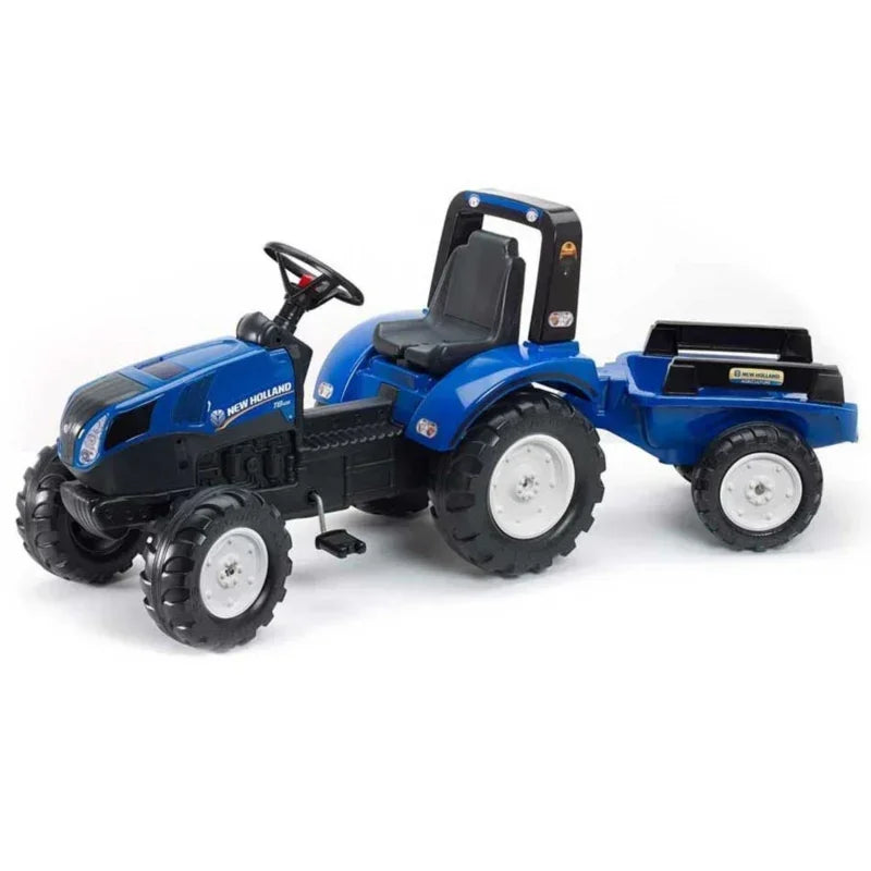 Traktor FALK New Holland do zabawy w ogrodzie - zabawki-dla-dziewczynki