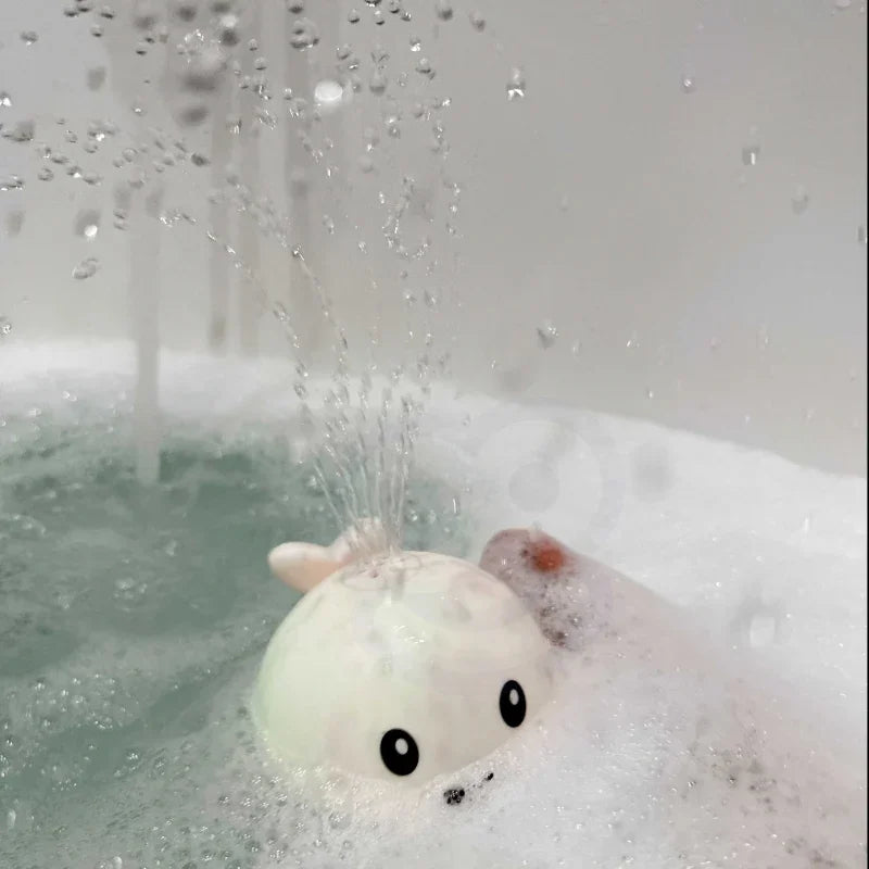 WOOPIE BABY Zabawka do Kąpieli Wieloryb Tryskający Wodą Fontanna LED - zabawki-dla-dziewczynki