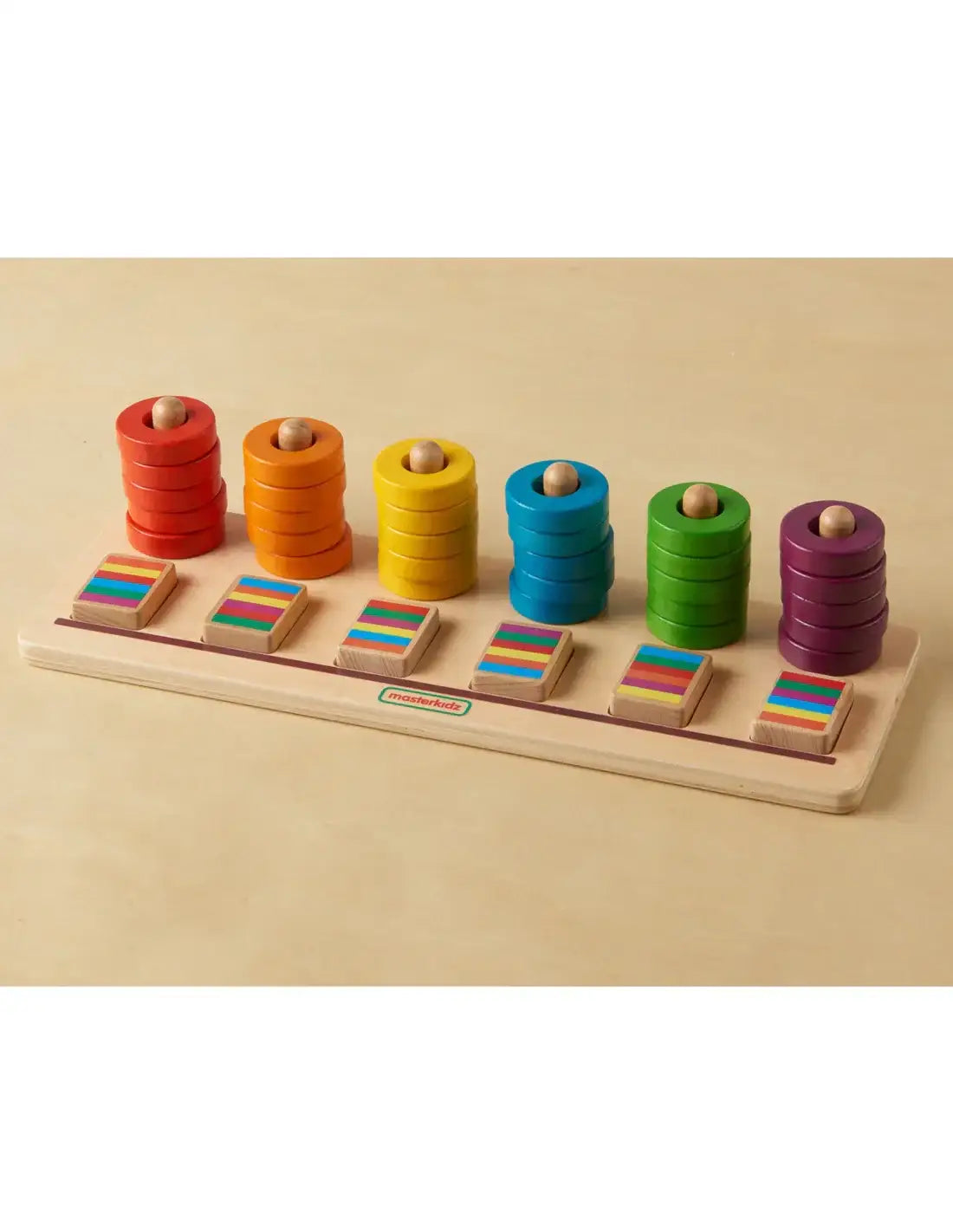 5-MASTERKIDZ Układanka Nauka Liczenia i Kolorów Sorter Montessori-5