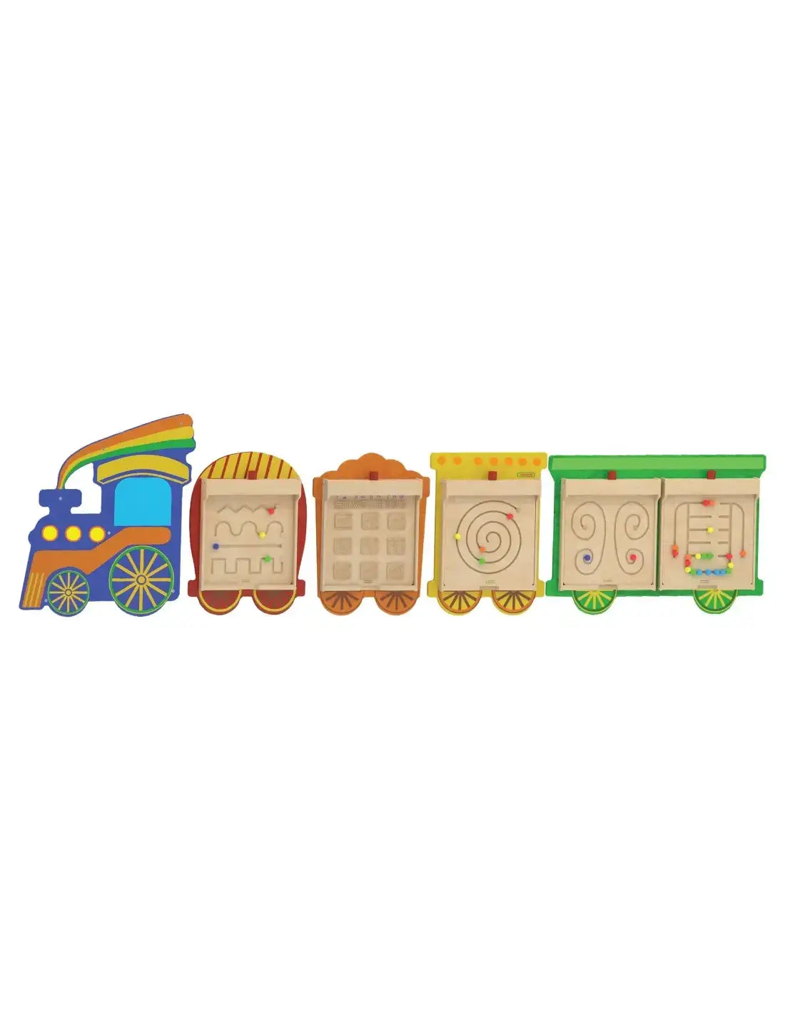 Drewniane tablice manipulacyjne Masterkidz dla rozwoju motoryki i logicznego myślenia  - zabawki-dla-dziewczynki