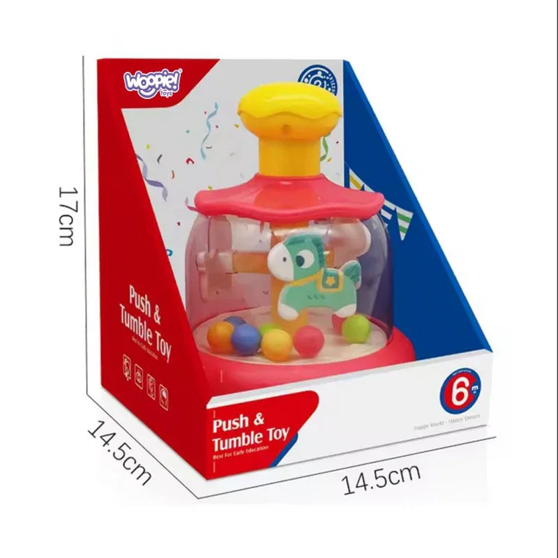 5-WOOPIE BABY Kolorowe Koniki Czerwona Bączek Karuzela-5