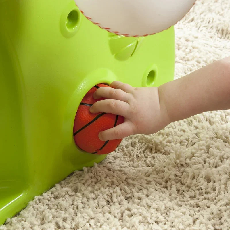 STEP2 Plac Zabaw Dla Dzieci Centrum Aktywności Zjeżdżalnia Koszykówka Baseball - zabawki-dla-dziewczynki