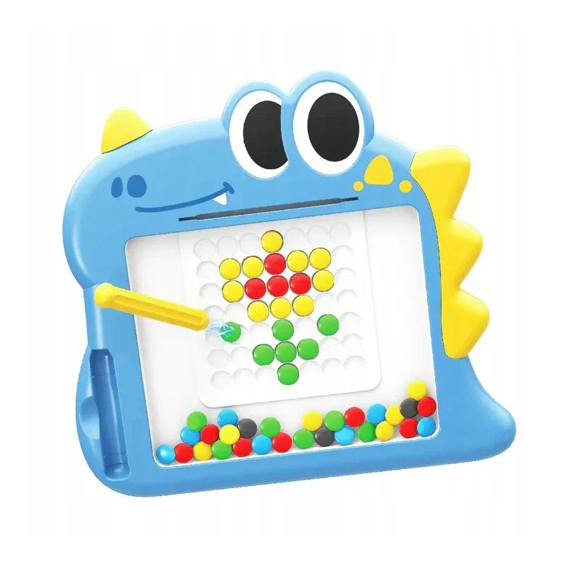 WOOPIE Tablica Magnetyczna dla Dzieci Montessori MagPad Dinozaur - zabawki-dla-dziewczynki