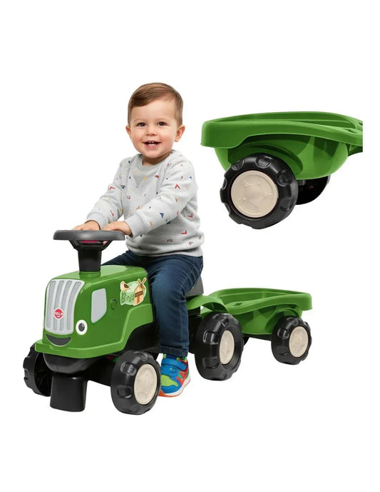 FALK Jeździk Traktor Birdy Farm Zielony dla dzieci 1–3 lata - zabawki-dla-dziewczynki