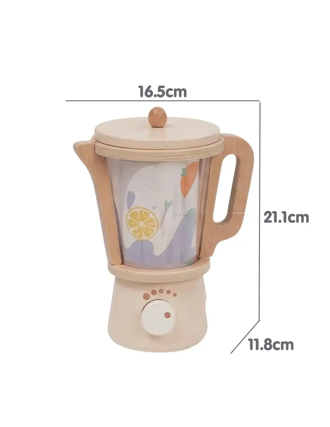Blender kuchenny zabawkowy 18 el. TOOKY TOY dla dzieci Montessori