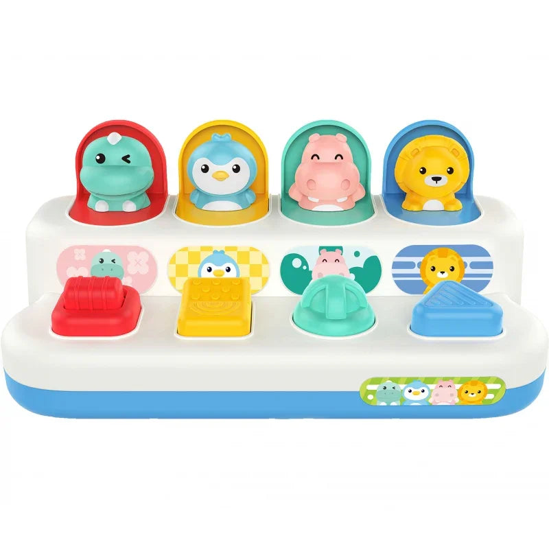 WOOPIE BABY Zabawka Edukacyjna Wyskakujące Zwierzątka POP-UP - zabawki-dla-dziewczynki