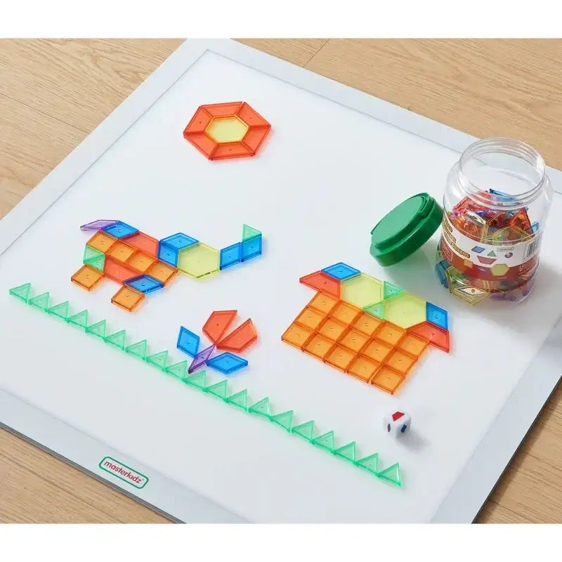 MASTERKIDZ Montessori Klocki Mozaika rozwój logicznego myślenia - zabawki-dla-dziewczynki