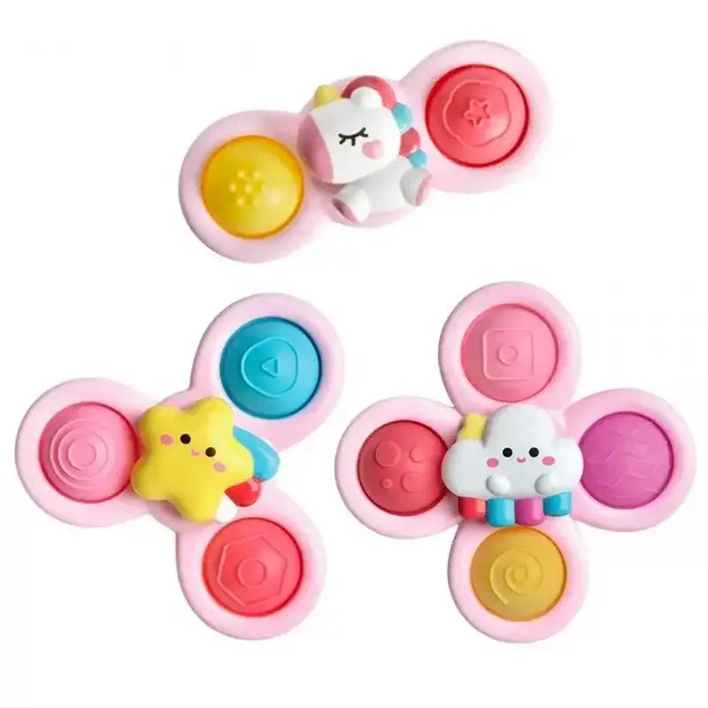 Zabawka sensoryczna WOOPIE BABY Spinner Pop-it różowy - zabawki-dla-dziewczynki