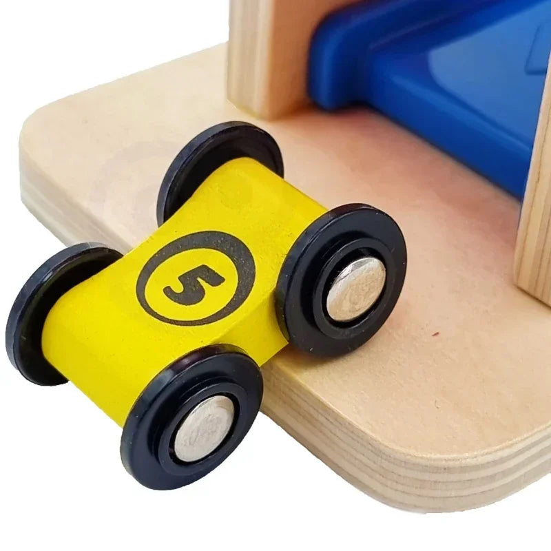 TOOKY TOY tor dla autek zjeżdżalnia wielopoziomowa kolorowa zabawka - zabawki-dla-dziewczynki