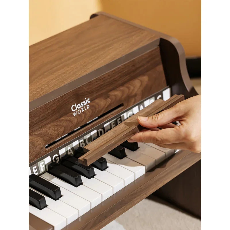 CLASSIC WORLD zabawka muzyczna pianino drewniane klasyczne - zabawki-dla-dziewczynki