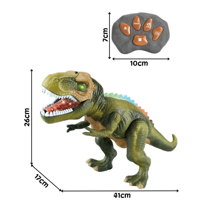 Dinozaur zdalnie sterowany WOOPIE RC kreatywna zabawa dla dzieci - zabawki-dla-dziewczynki