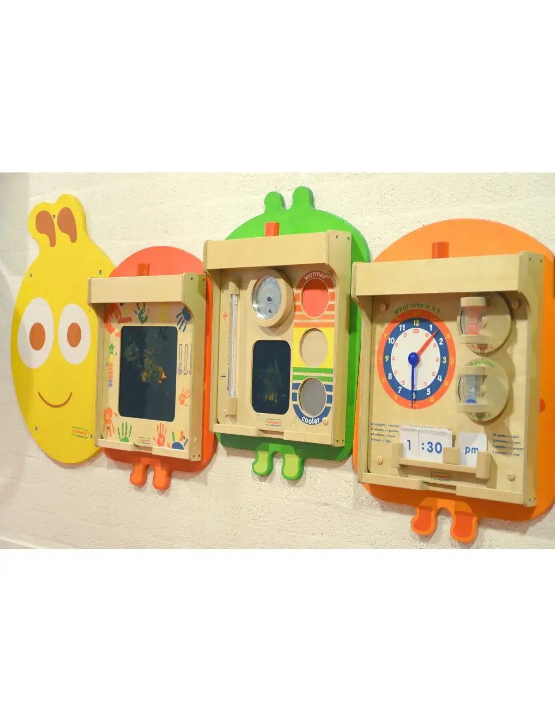 4-MASTERKIDZ System do Montażu 5 Ściennych Tablic Edukacyjnych Flex - Gąsienica-4
