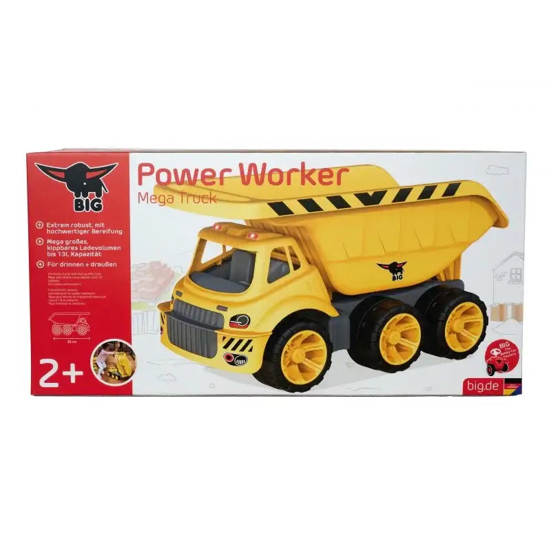 BIG Mega Wywrotka Power Worker prezent dla dziecka - zabawki-dla-dziewczynki