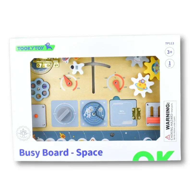 TOOKY TOY Drewniana Tablica Montessori rozwija wyobraźnię dziecka - zabawki-dla-dziewczynki