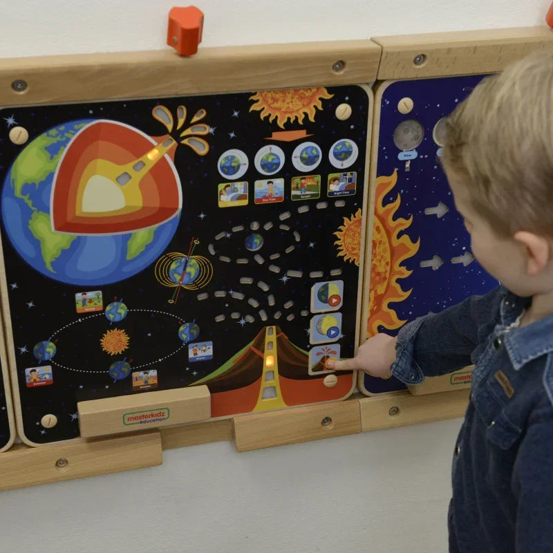 Tablica MASTERKIDZ Ziemia Montessori dla przedszkolaków edukacyjna - zabawki-dla-dziewczynki