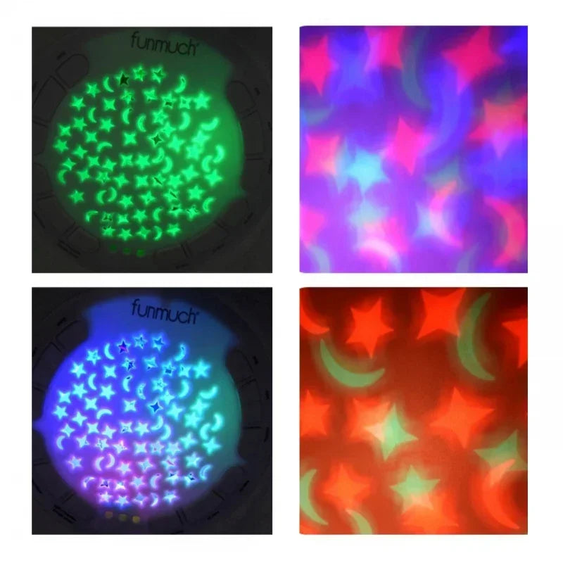 Miś nocna lampka z projektorem i dźwiękami  - zabawki-dla-dziewczynki