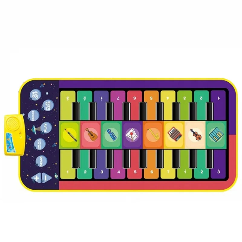 WOOPIE Interaktywna Mata Muzyczna do Tańczenia XXL - zabawki-dla-dziewczynki