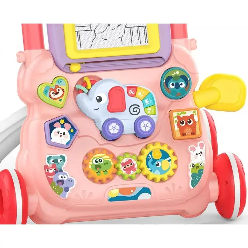 WOOPIE BABY Interaktywny Chodzik Pchacz Muzyczny + Znikopis - zabawki-dla-dziewczynki