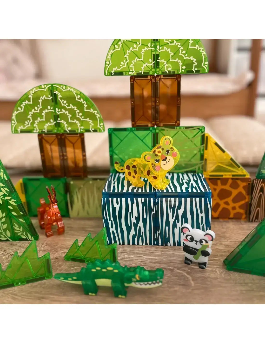 Zestaw WOOPIE 3D klocki magnetyczne 45 el. dla dzieci