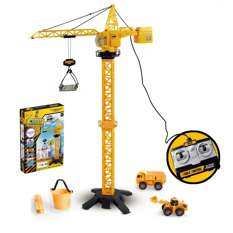 WOOPIE dźwig żuraw zdalnie sterowany RC o wysokości 103 cm - zabawki-dla-dziewczynki