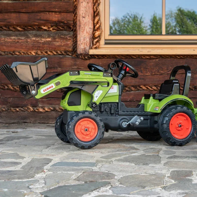 FALK Traktor Claas na pedały dla dzieci od 2 lat - zabawki-dla-dziewczynki