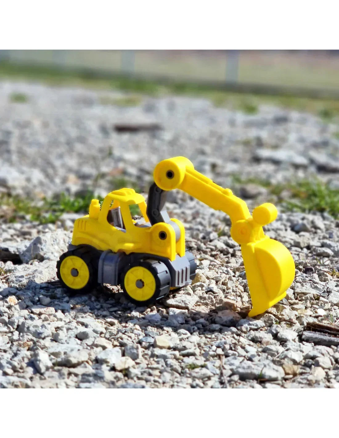 Mini koparka Big Power Worker z ruchomym ramieniem dla dzieci
