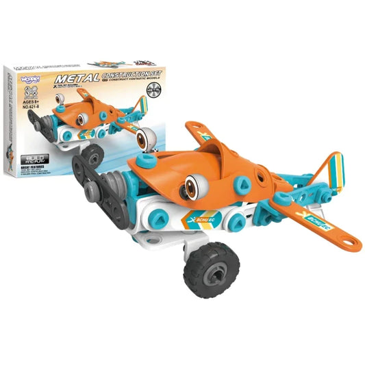 WOOPIE Samolot Zestaw Konstrukcyjny Klocki STEM - zabawki-dla-dziewczynki