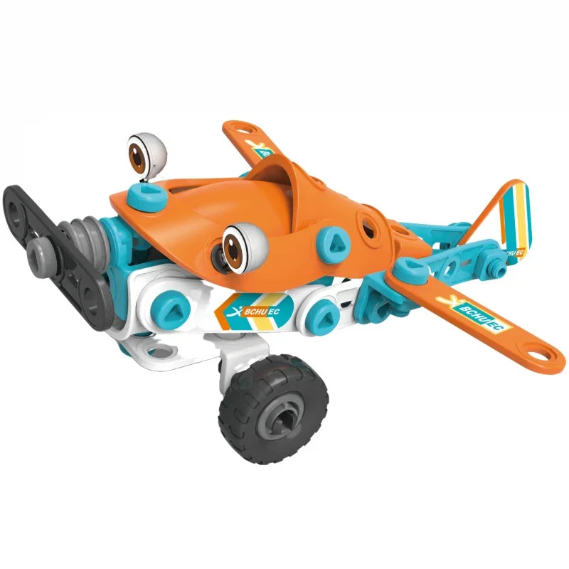 WOOPIE Samolot Zestaw Konstrukcyjny Klocki STEM - zabawki-dla-dziewczynki