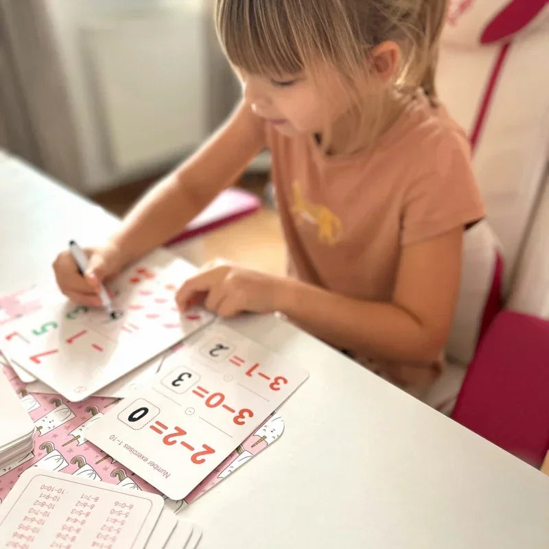 WOOPIE Karty do nauki liczenia edukacja i zabawa dla dzieci - zabawki-dla-dziewczynki