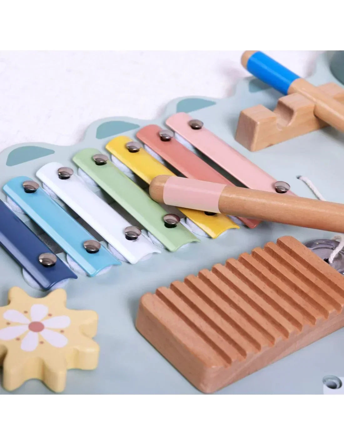 TOOKY TOY tablica edukacyjna Krokodyl – zabawka sensoryczna dla dzieci