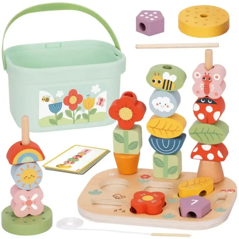 Montessori box edukacyjny TOOKY TOY Magiczny Ogród - zabawki-dla-dziewczynki