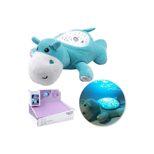 WOOPIE BABY przytulanka hipopotam projektor 2w1 usypiacz dla niemowląt - zabawki-dla-dziewczynki