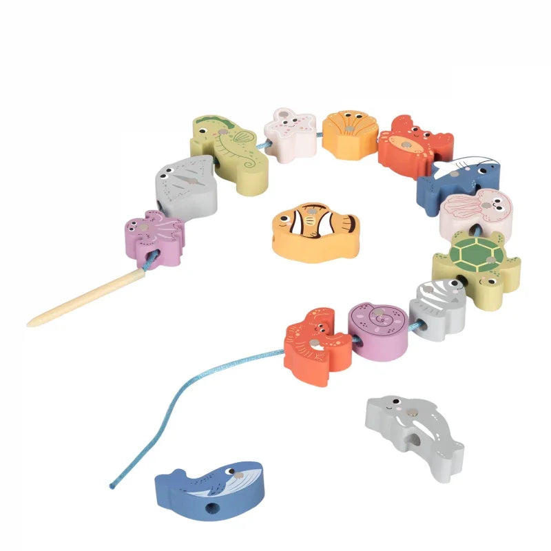 TOOKY TOY Zestaw Morskich Zabawek dla najmłodszych dzieci - zabawki-dla-dziewczynki