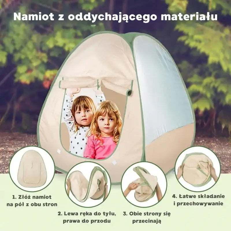 Zestaw Małego Odkrywcy WOOPIE – namiot kempingowy i akcesoria - zabawki-dla-dziewczynki