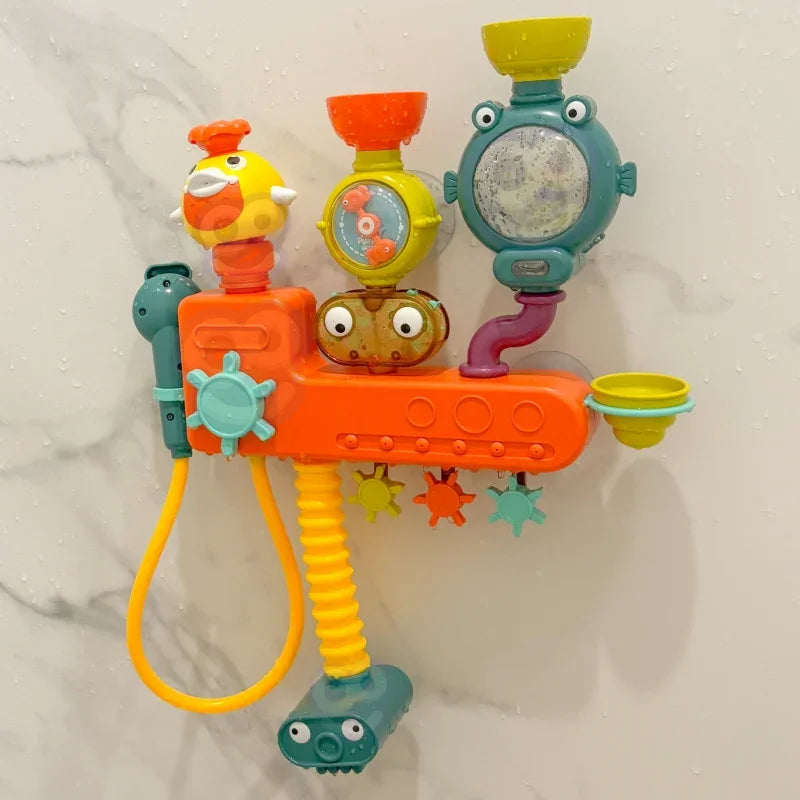 WOOPIE BABY Zabawka do Kąpieli Kranik Prysznic Fontanna Przelewowa Kaczuszka - zabawki-dla-dziewczynki