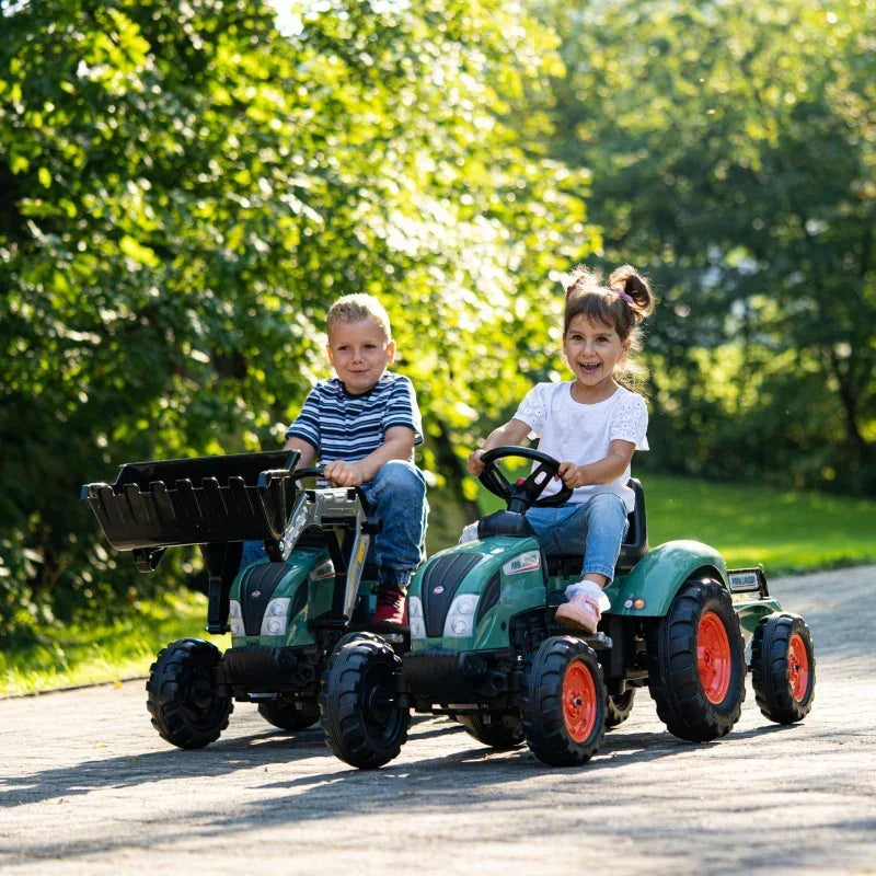 Traktor na pedały dla dzieci od 3 lat - zabawki-dla-dziewczynki