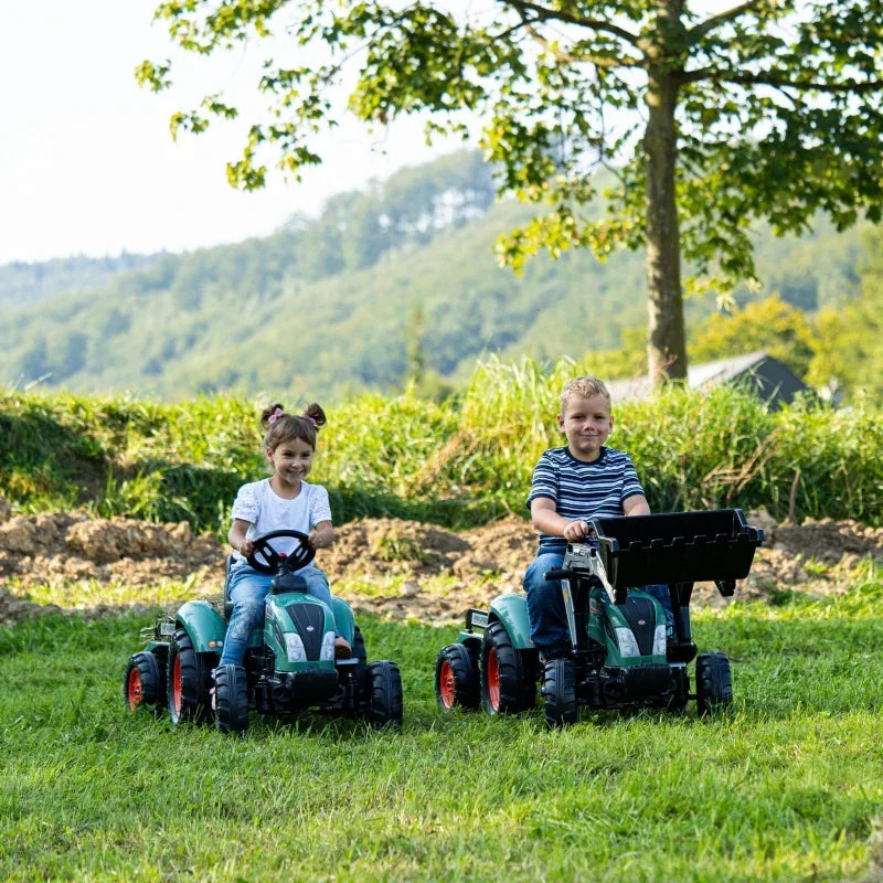 Traktor na pedały Landerto z przyczepą dla dzieci - zabawki-dla-dziewczynki