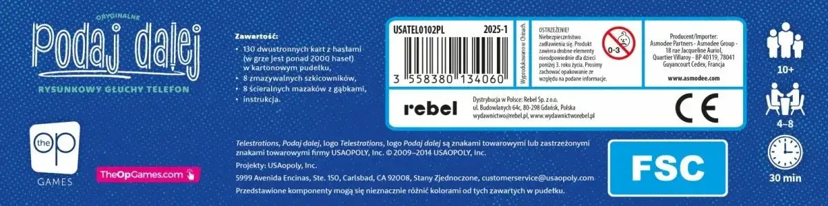Podaj dalej Druga edycja gra integracyjna rozwijająca wyobraźnię i kreatywność - zabawki-dla-dziewczynki