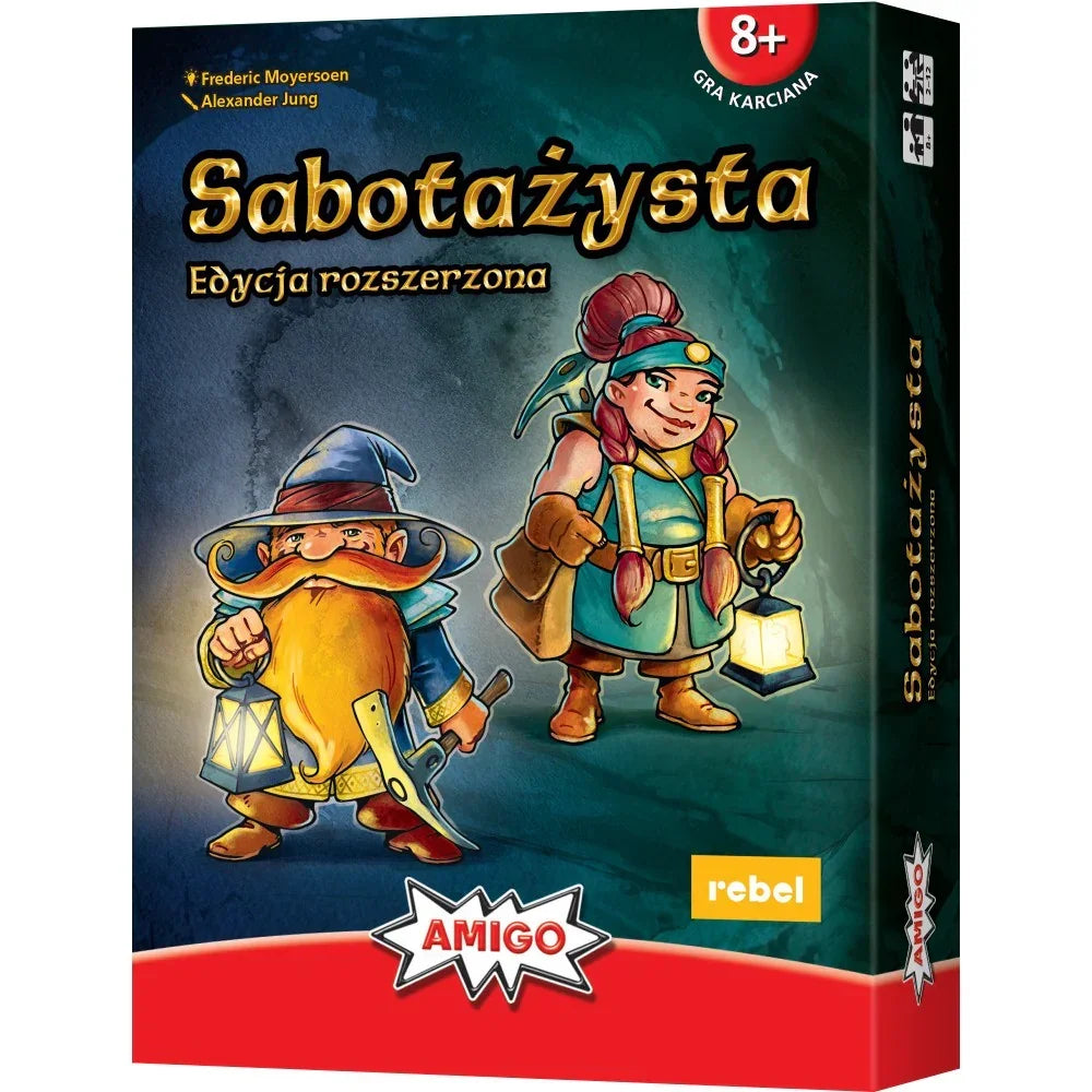 Rebel Gra Sabotażysta edycja rozszerzona gra karciana