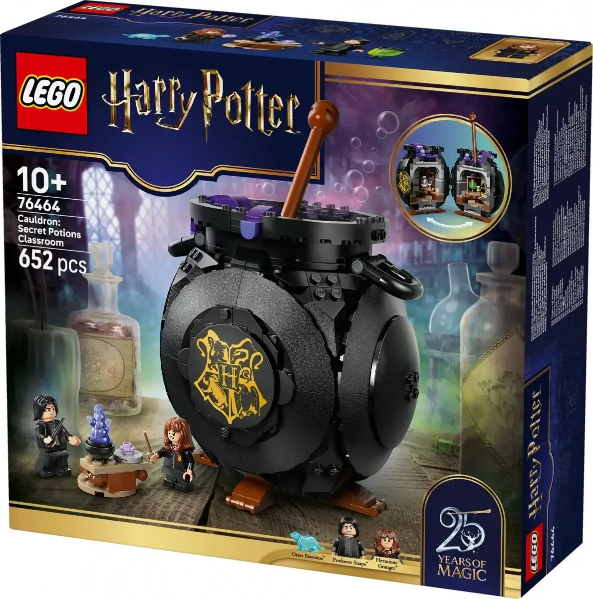 LEGO Harry Potter 76464 kociołek kreatywna zabawa dla dzieci  - zabawki-dla-dziewczynki