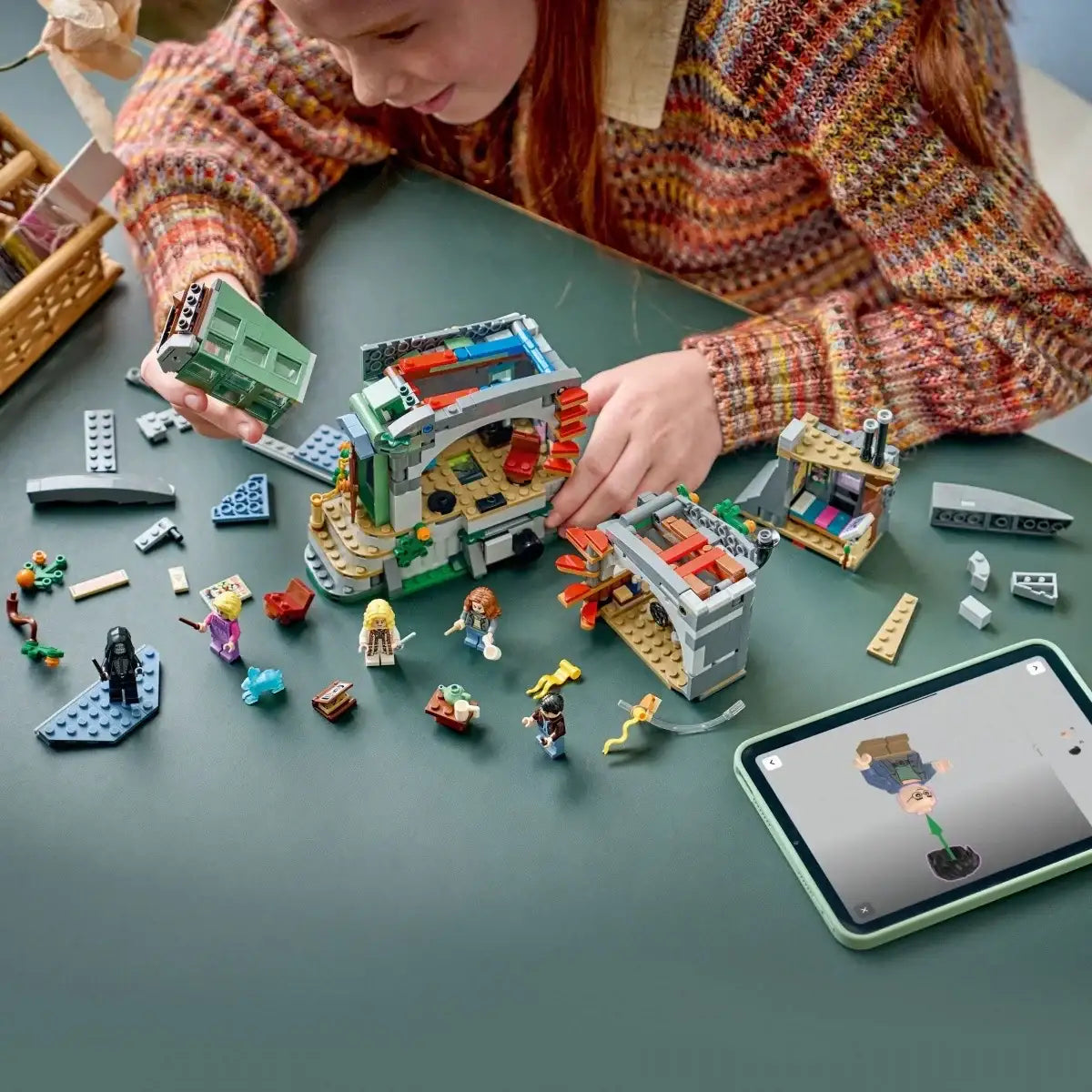 LEGO Harry Potter 76467 Dom Luny Lovegood edukacyjny zestaw klocków  - zabawki-dla-dziewczynki