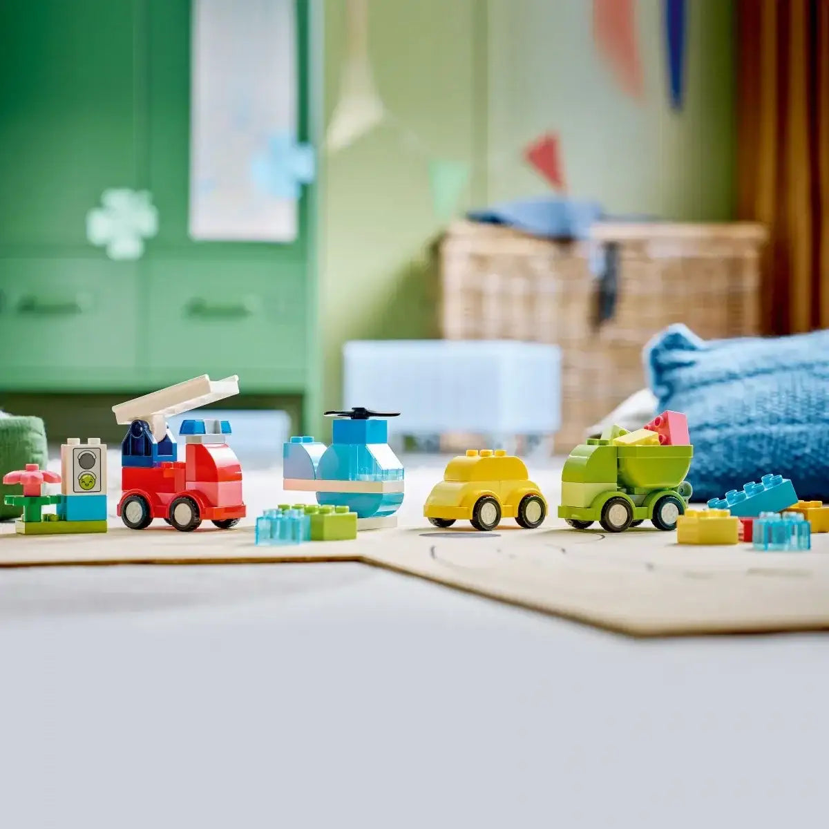 LEGO Klocki DUPLO 10474 rozwój motoryki kreatywne pojazdy - zabawki-dla-dziewczynki