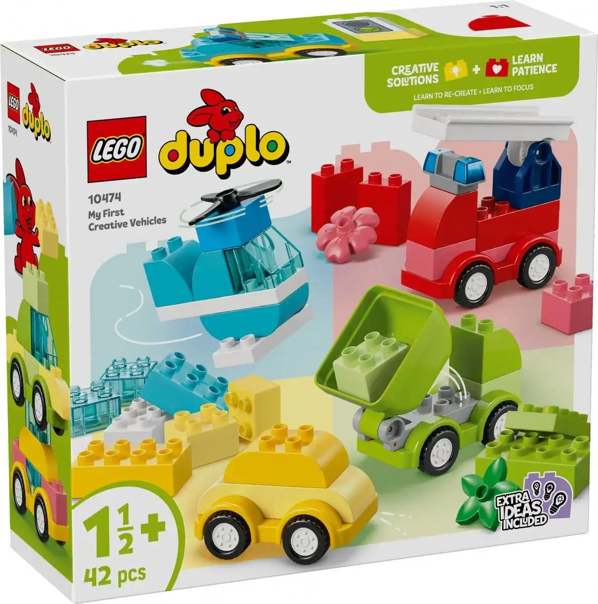 Zestaw LEGO DUPLO 10474 pojazdy i zabawa edukacyjna - zabawki-dla-dziewczynki