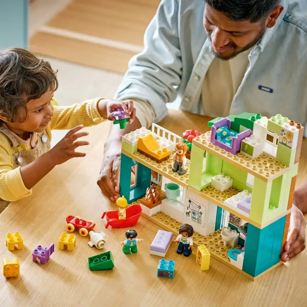 LEGO DUPLO 10470 Nowoczesny dom rodzinny 3 w 1 do budowania i zabawy - zabawki-dla-dziewczynki